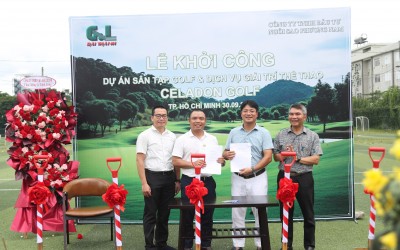 Lễ Khởi Công Dự Án Sân Tập Golf Celadon – G & L Đại Thành Chính Thức Triển Khai Dự Án Golf Tại TP. Hồ Chí Minh