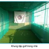 Bộ khung lưới tập golf trong nhà giúp bạn cãi thiện kỹ năng Swings