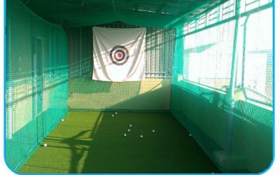 Bộ khung lưới tập golf trong nhà giúp bạn cãi thiện kỹ năng Swings