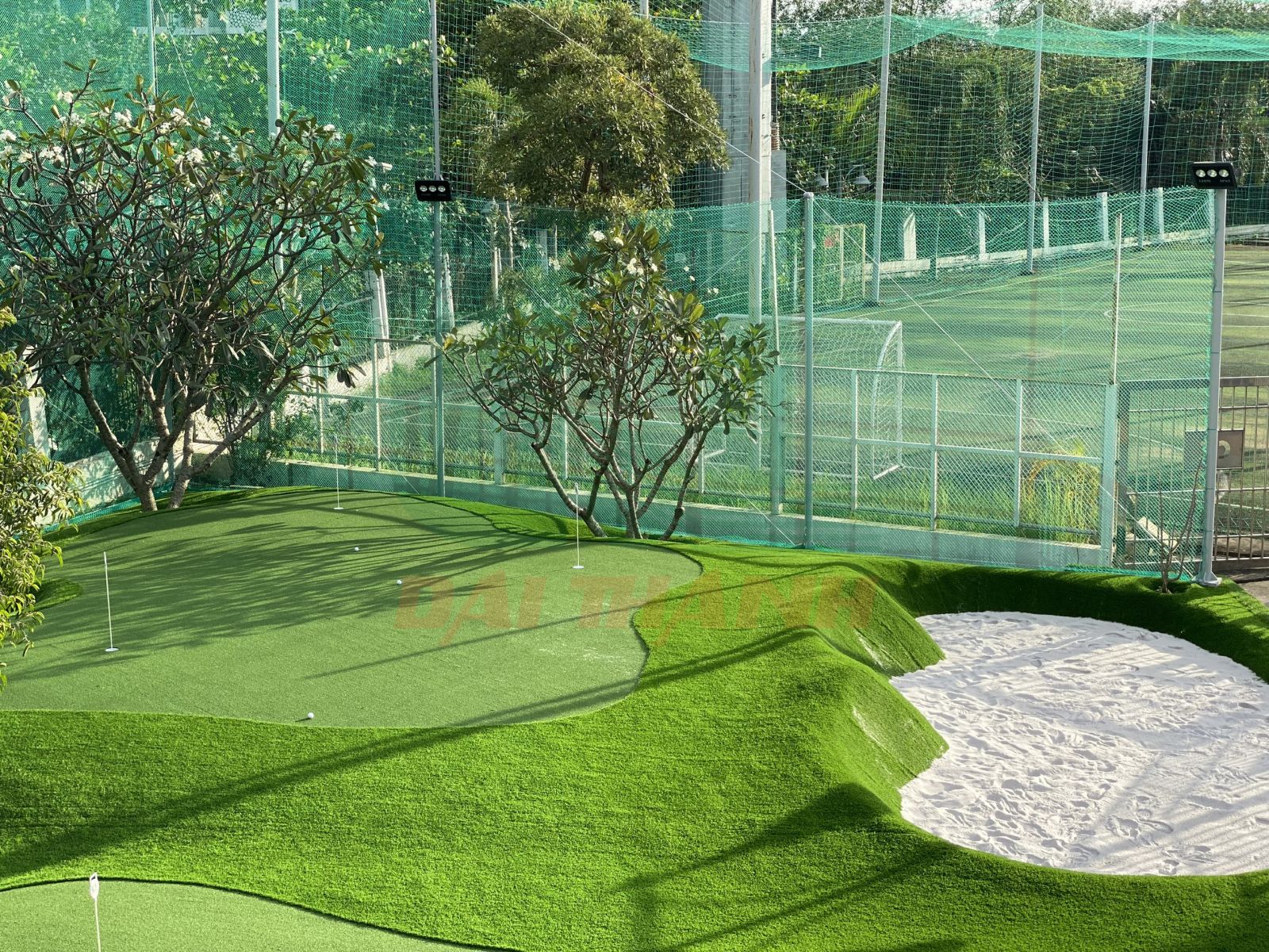 thiết kế thi công sân tập golf sân vườn - G&L Đại Thành