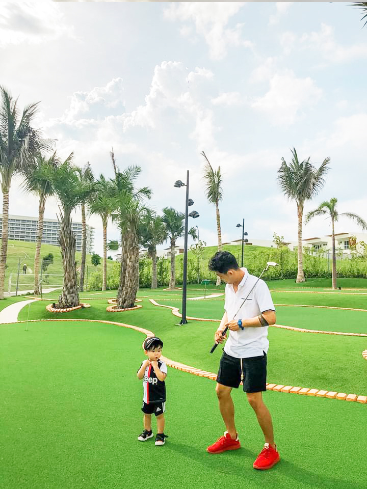 thiết kế thi công sân tập golf sân vườn - G&L Đại Thành